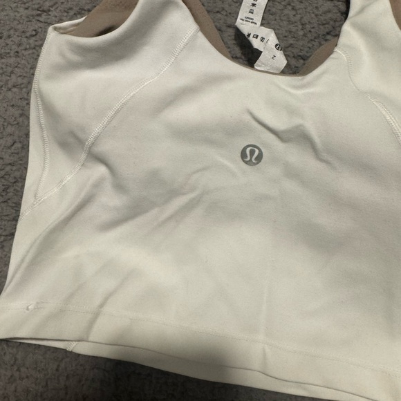 Lululemon align white tank size 2 - Picture 3 of 4
